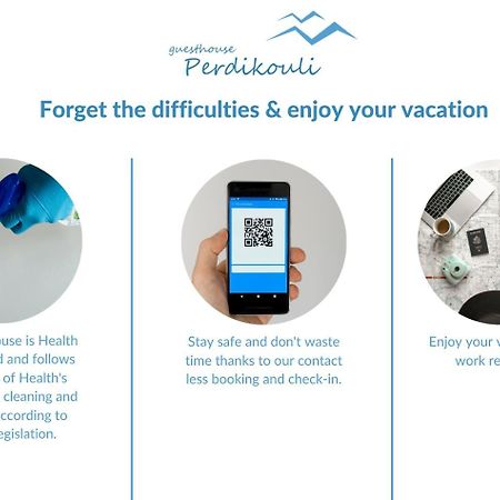 Guesthouse Perdikouli Alikí エクステリア 写真